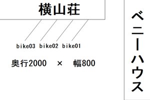 キネマ通りバイク駐輪場