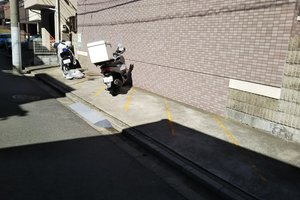 グランセルボバイク駐輪場